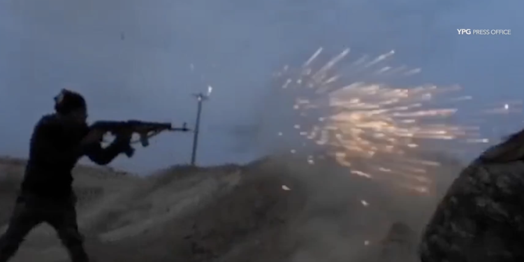 Κουρδικές Δυνάμεις του SDF χτυπούν φιλοτουρκικές δυνάμεις με χρήση drone στην Συρία